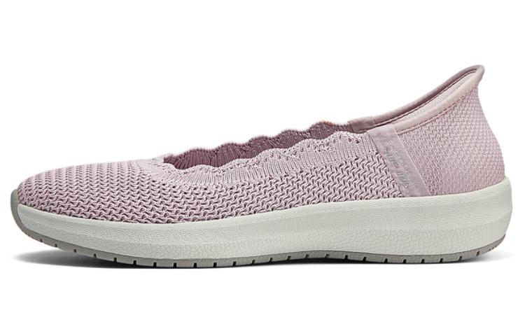 Skechers Modern Comfort Cushioning Wear-Resistant Low-Top Casual Shoes Women's Purple Lilac