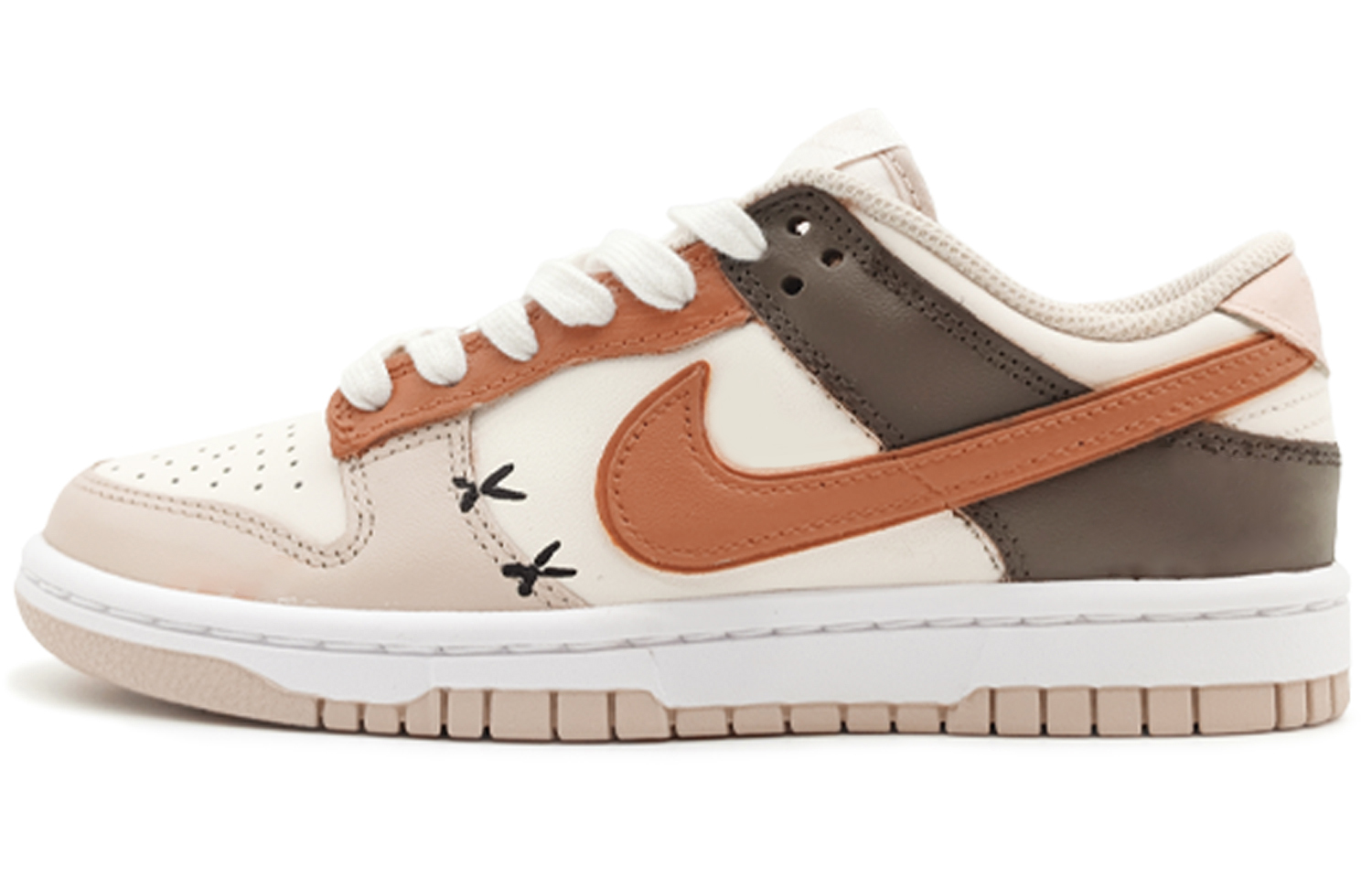 Nike Dunk 'Light Tan' SIN3A Maillard Style Low top Skateboard Shoes Women's