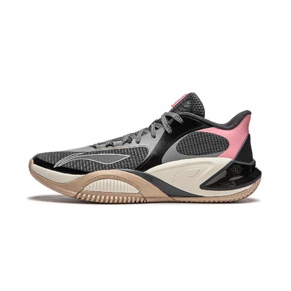 LiNing Hurricane 8 Low Anti-Slip Wear-Resistant Low-Top TUFF OS Basketball Shoes Men's Black