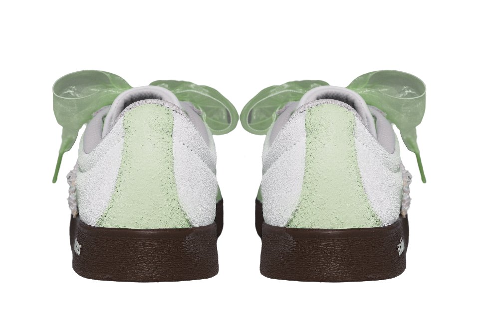 Adidas Neo VL Court 2.0 Skateboard Shoes Unisex Low Top Green, White