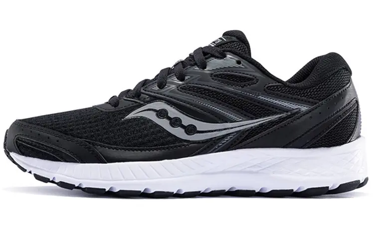 Saucony Cohesion 13 Low top Running Shoes Men's Black White