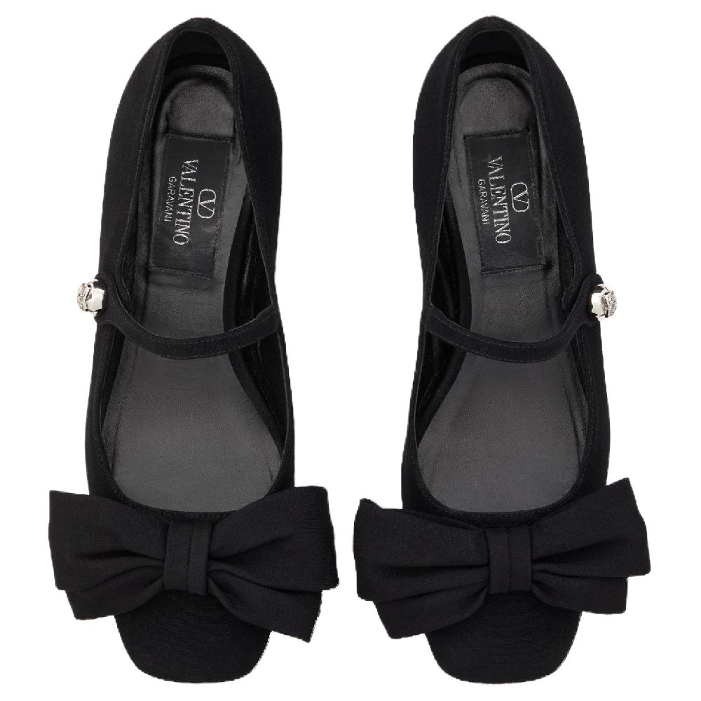 Valentino Bow Detailed Slip On Ballerinas Women's
