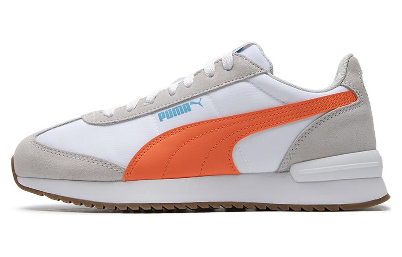 PUMA R78 Neon 'Grey White Orange'