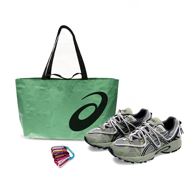 Asics Gel Kahana TR Shock Absorbers With Slip Resistant Features Low Top Casual Shoes Unisex Sage Green