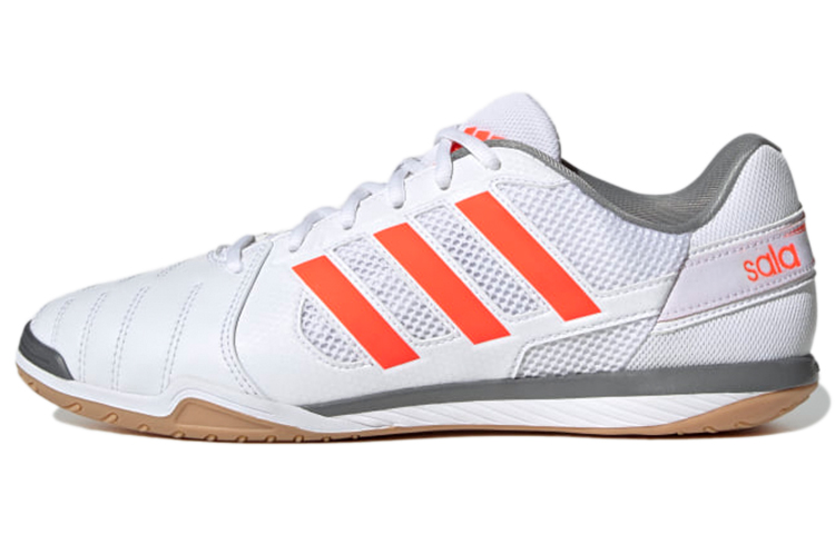 Adidas Top Sala Soccer Shoes Men Low-Top White/Orange