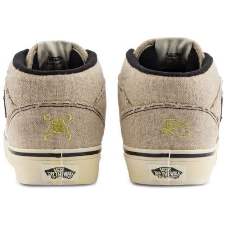 Vans Low Top Skateboard Shoes Unisex Light Brown