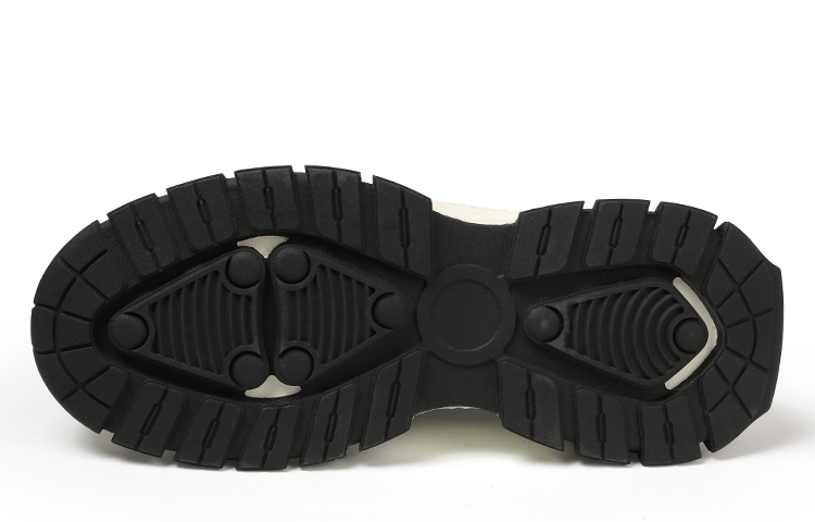 JEEP SPIRIT Chunky Sneakers Men Low Top Black/White