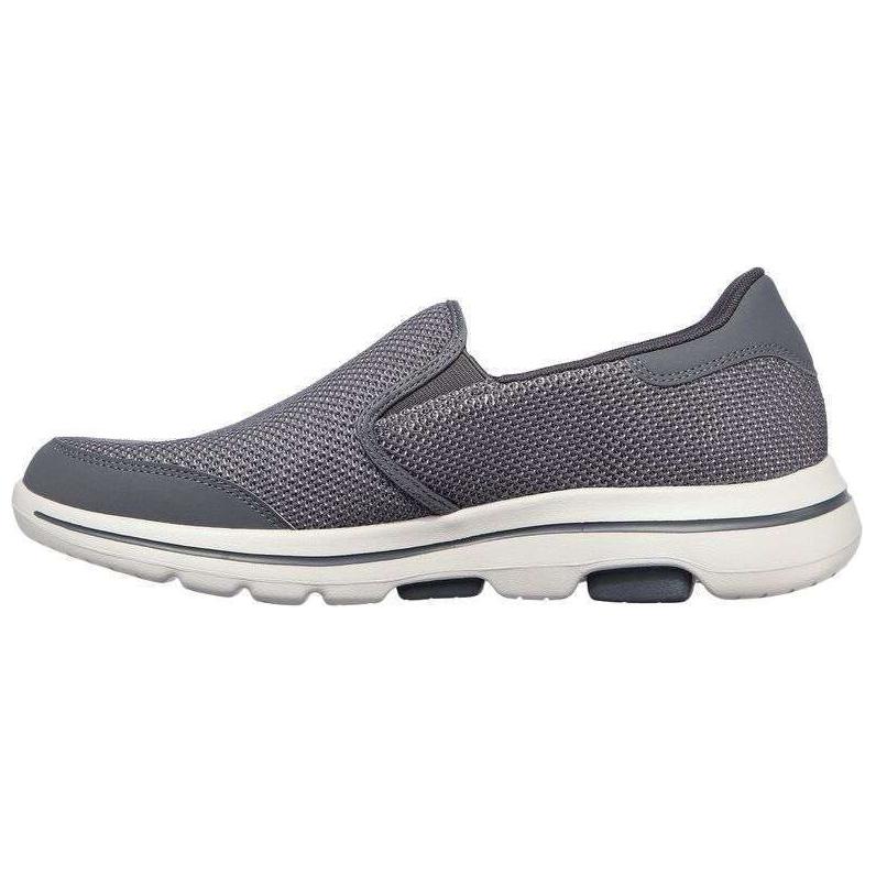 Skechers Go Walk 5 Cushioning, Breathable, Supportive, Rebound Low Top Casual Shoes Men's Gray