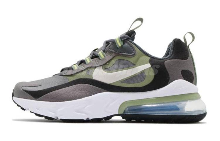Nike Air Max 270 React Iron Grey Green GS