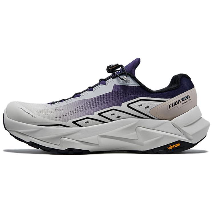 KAILAS FUGA YAO2 Running Shoes Women's Low Top Unbleached Original Color/Dark Gentian Purple