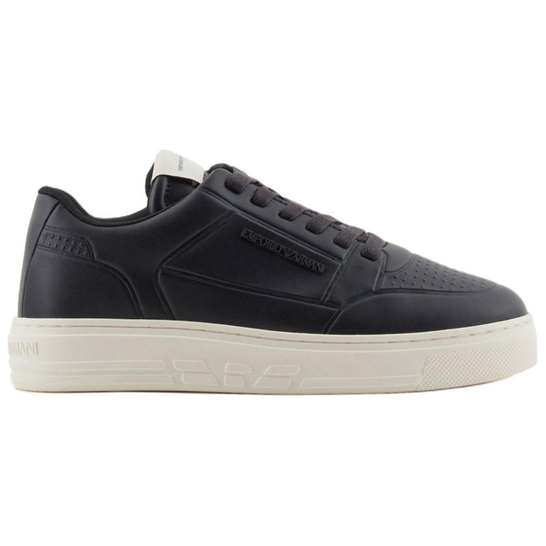 EMPORIO ARMANI Low top Skateboard Shoes Women's Black