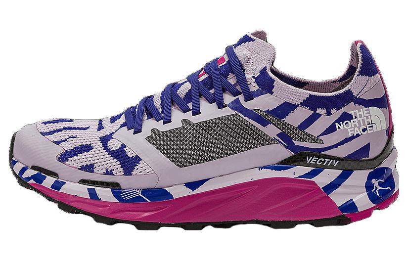 THE NORTH FACE Vectiv Wear resistant And Lightweight Low Top Running Shoes Women's Purple