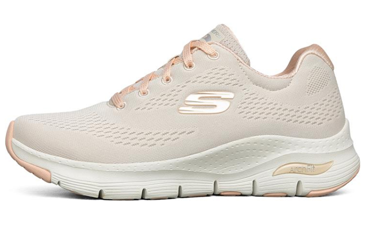 Skechers Arch Fit Slip Resistant And Breathable Low Top Casual Shoes Women's Coral