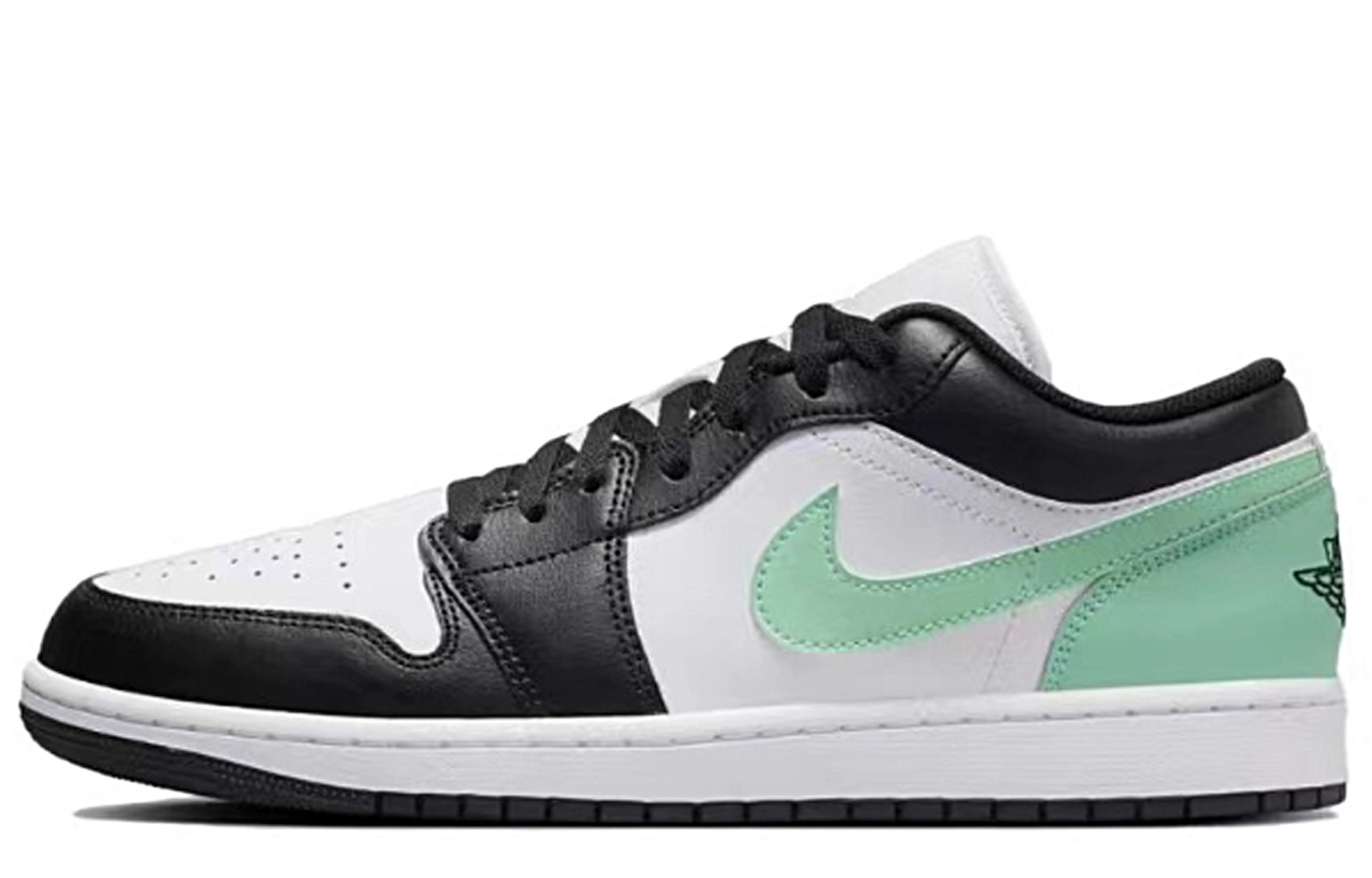 Jordan Air Jordan 1 Anti-Slip Wear-Resistant Low-Top Vintage Basketball Shoes GS Black Silver купить в интернет-магазине Yoocart с быстрой доставкой по России.