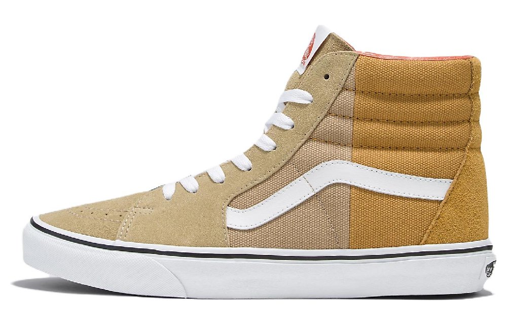 Vans Sk8 Hi Split Duck Canvas 'Beige Gold'