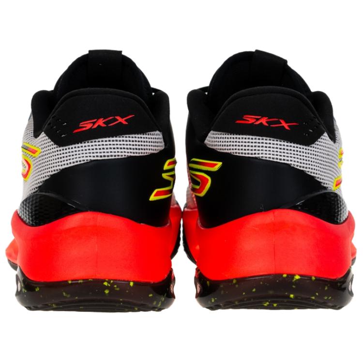 Skechers SKX Float Low Top Basketball Shoes Men's White Red Black купить в интернет-магазине Yoocart с быстрой доставкой по России.