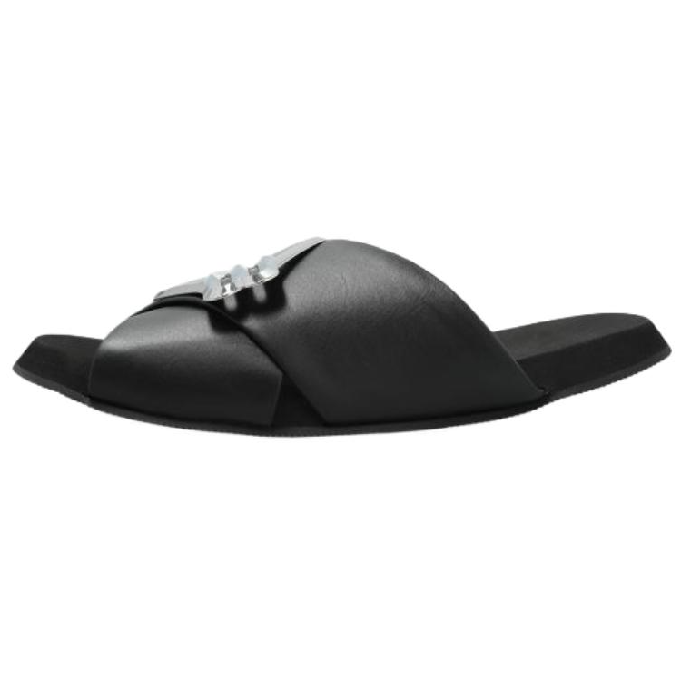 Balenciaga Quiet Slide Slippers Men's Black