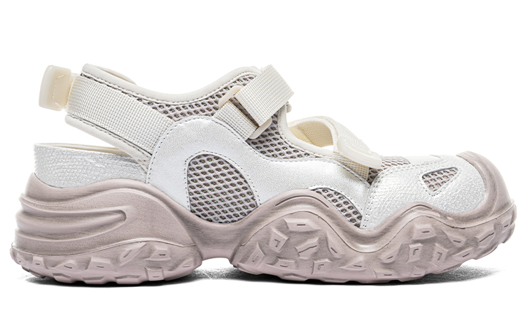 Kappa Breathable Beach Sandals Women's Gray Khaki