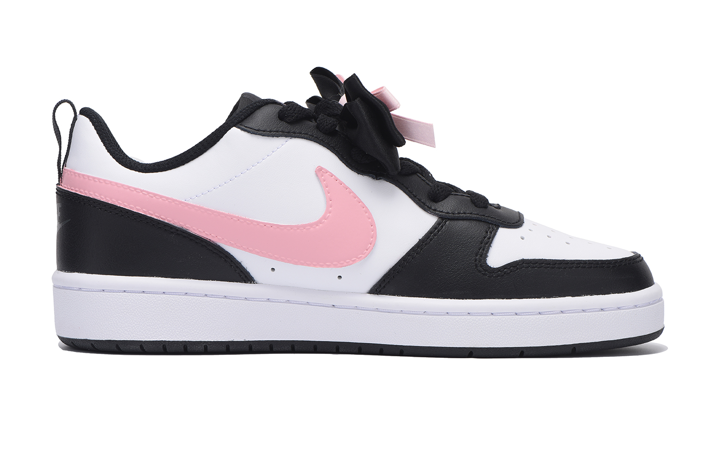 Nike Court Borough Chestnut Slip-Resistant Coverage Low-Top Skateboard Shoes GS Black Pink купить в интернет-магазине Yoocart с быстрой доставкой по России.