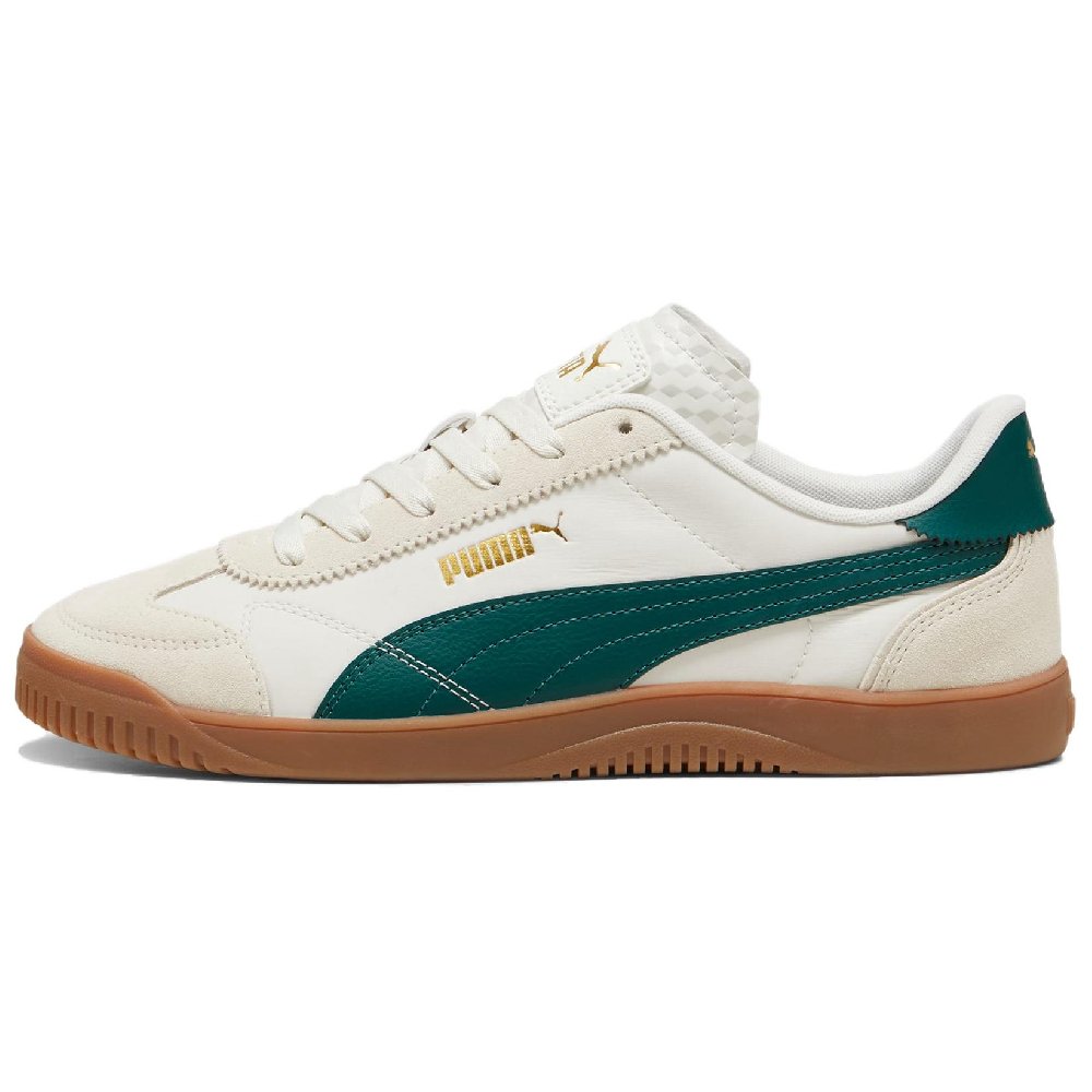 PUMA Club 5v5 Low Top Skateboard Shoes Men's Gray Green