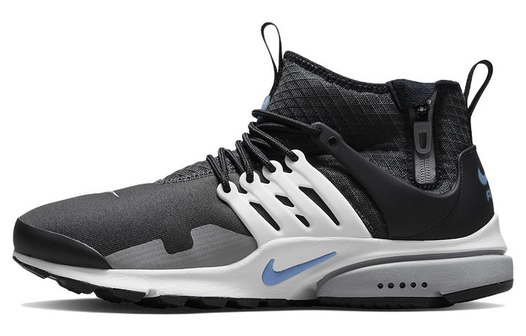 Nike Air Presto Mid Utility Antracite Summit White Particle Grey University Blue