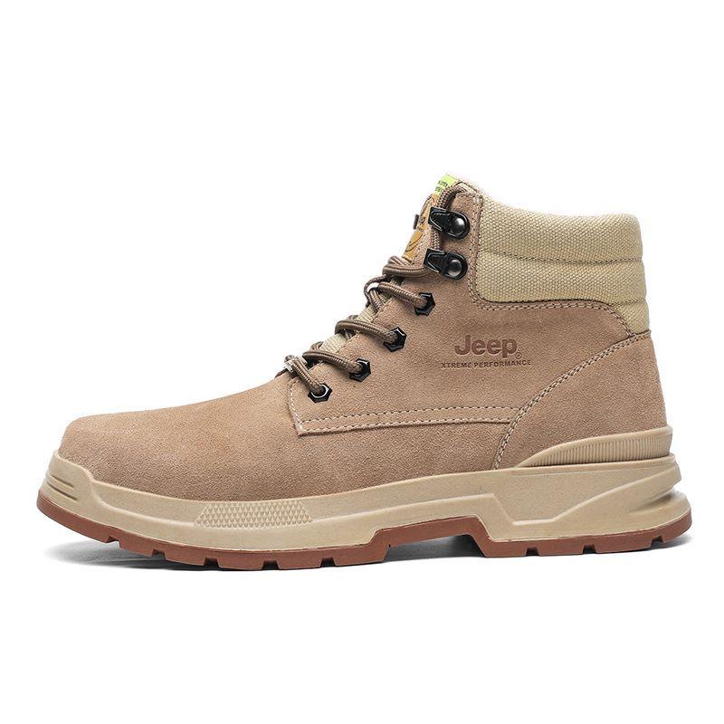 Jeep Martin Boots Men Gray