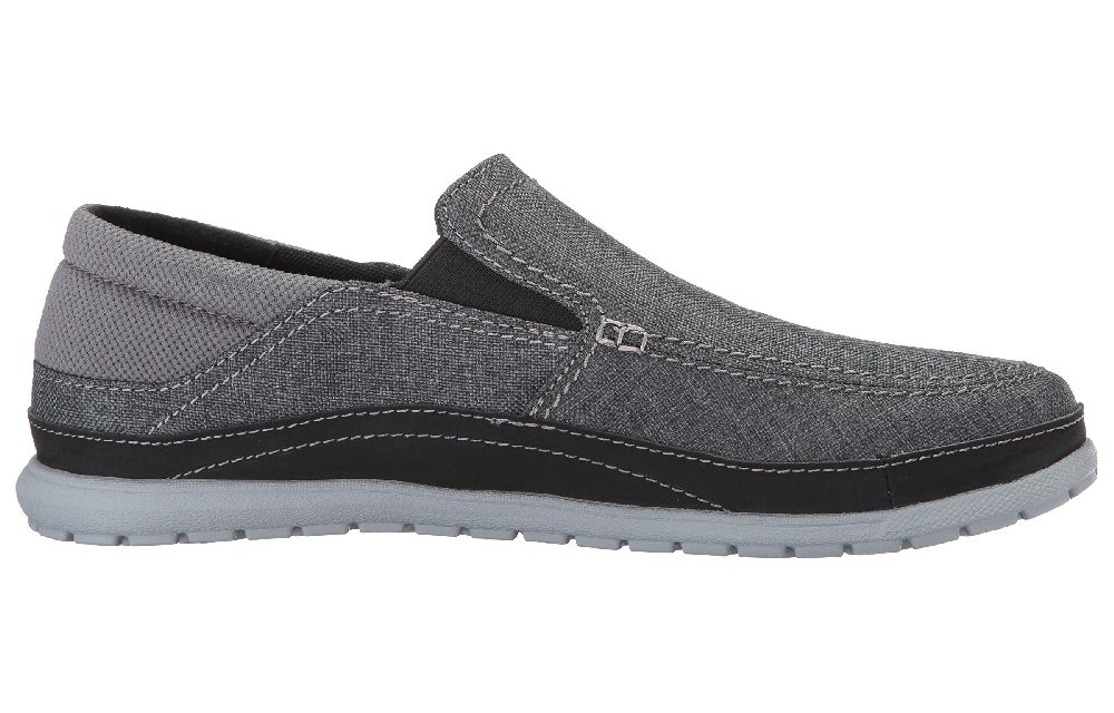 Crocs Santa Cruz Playa Slip On Shoes 'Dark Grey'