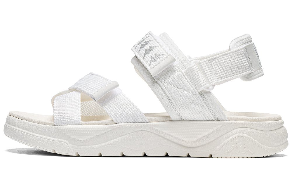 Kappa Jungle Lion Collection Beach Sandals Women's Classic White