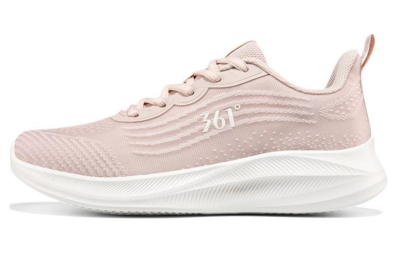 361° Breathable Lightweight Low-Top Casual Running Shoes Women's White Pink