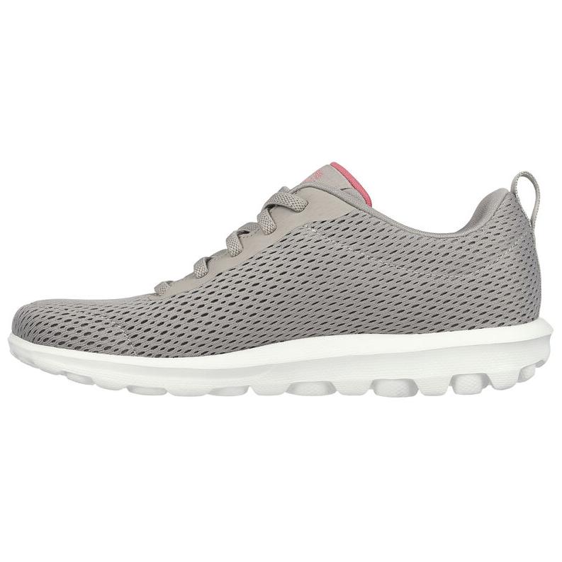 Skechers GO WALK Collection Low top Casual Shoes Women's Linen Gray купить в интернет-магазине Yoocart с быстрой доставкой по России.