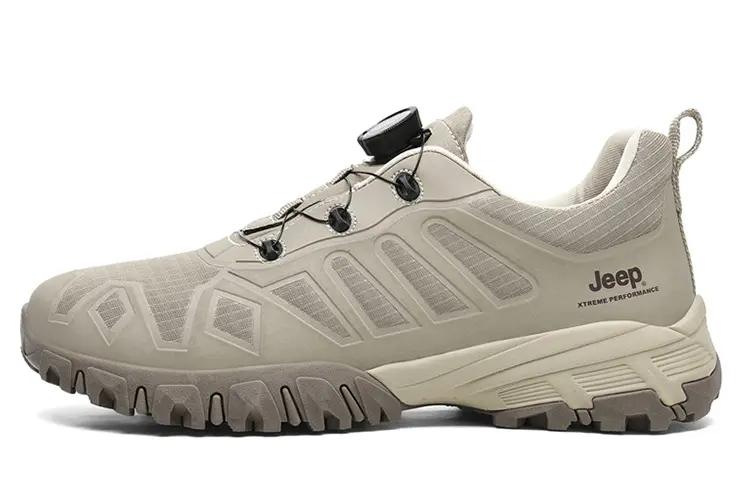 Jeep Lightweight And Wear-resistant Low-Top Outdoor Shoes Men's Sand
