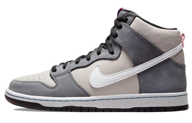 Nike Sb Dunk High Pro Medium Grey Pink