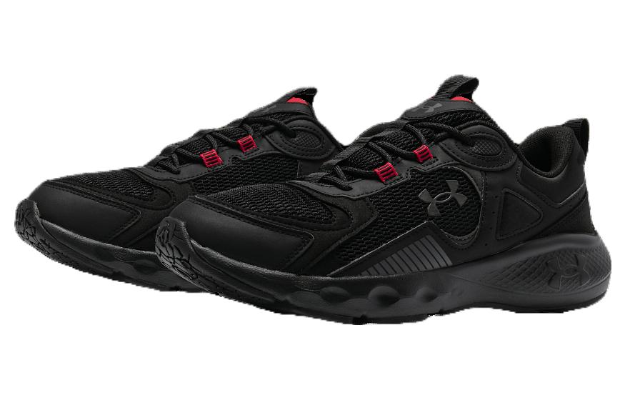 Under Armour Cushioning Wear-Resistant Low-Top Casual Running Shoes Men's Black