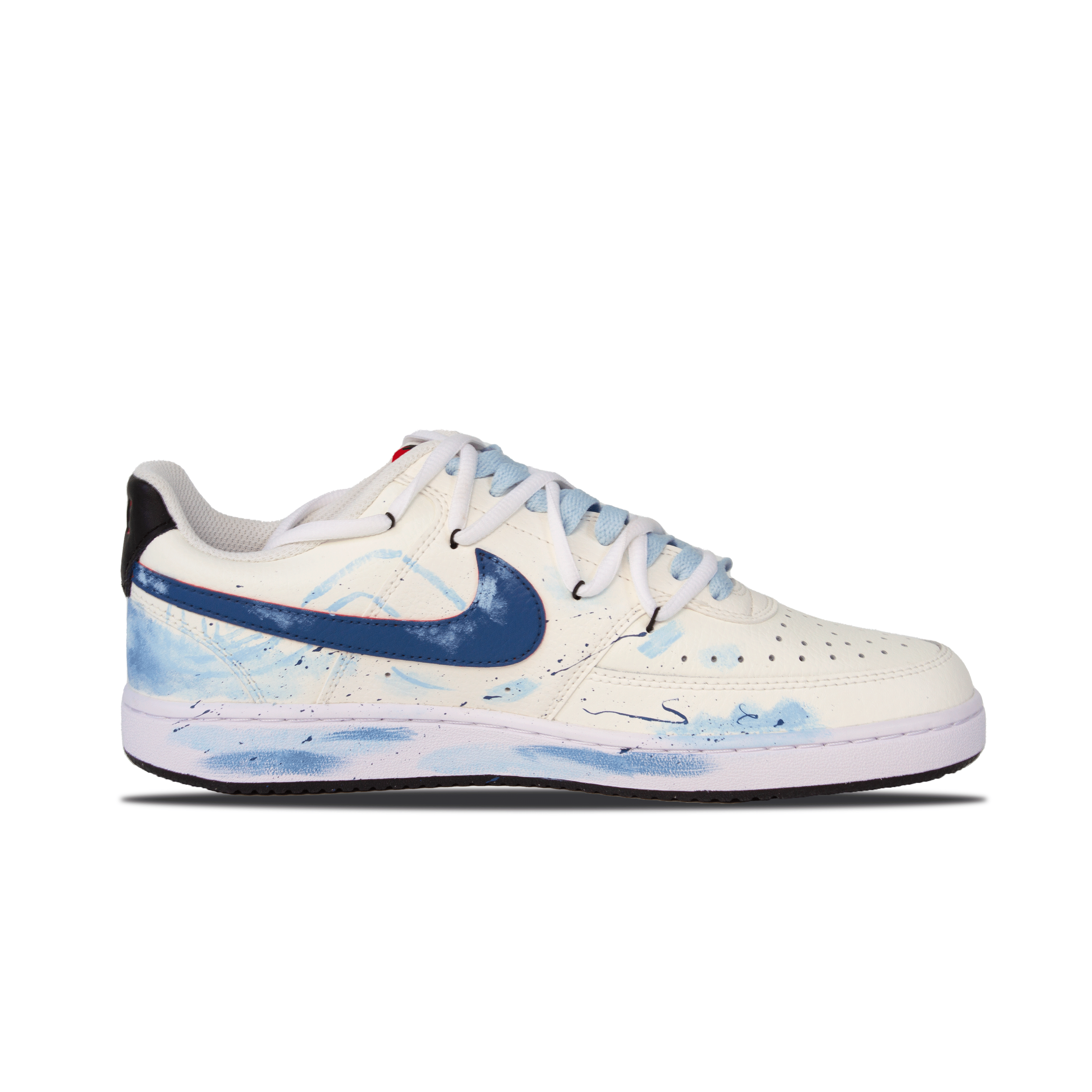 Nike Cushioning, Wear Resistant Low top Skateboard Shoes Men's Sky Blue