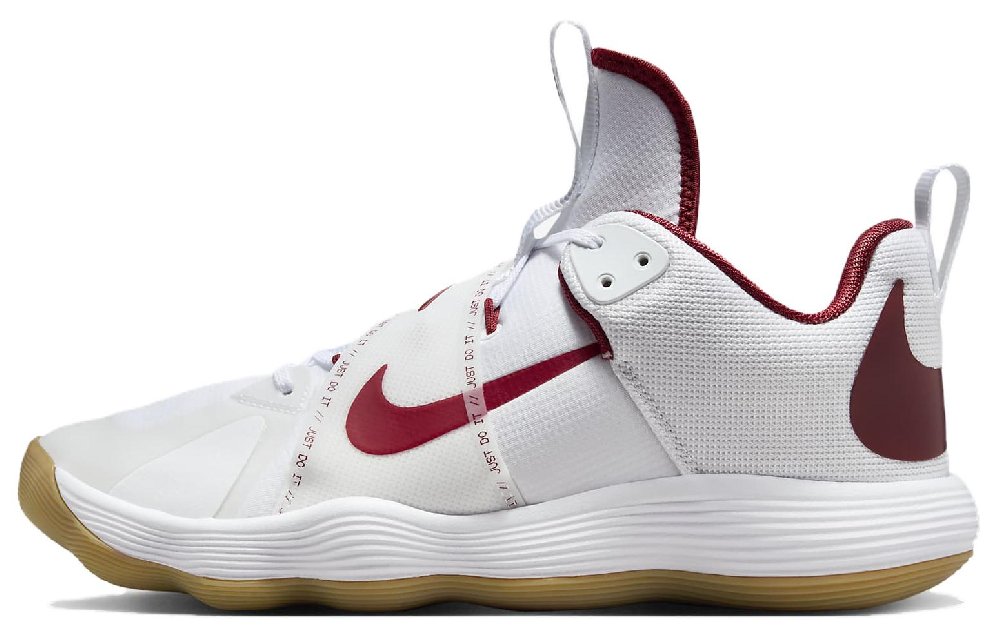 Nike React HyperSet Le Indoor Court Shoes 'White Red'