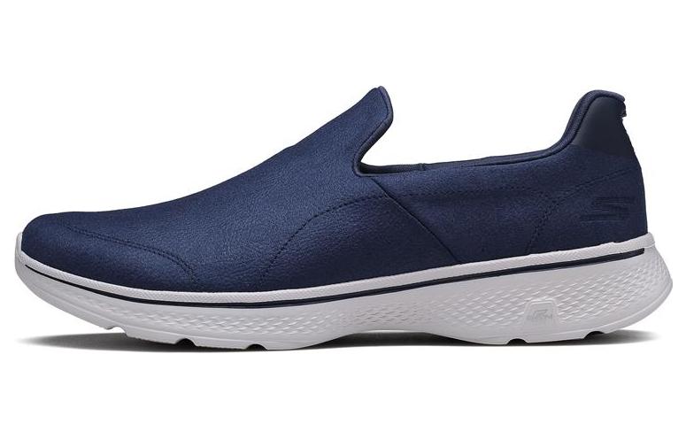 Skechers Go Walk 4 Low Top Casual Shoes Men's Blue Gray