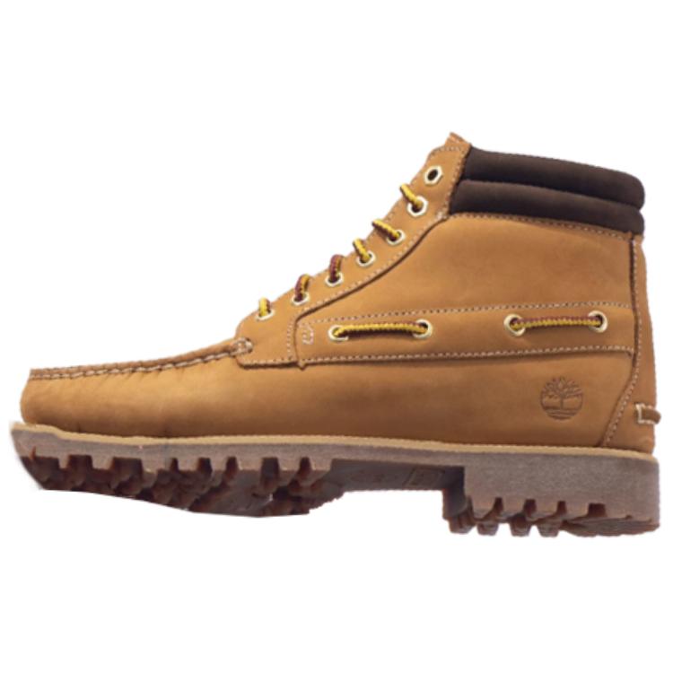 Timberland AUTHENTICS Collection Ankle-Length Martin Boot Men's Wheat Brown
