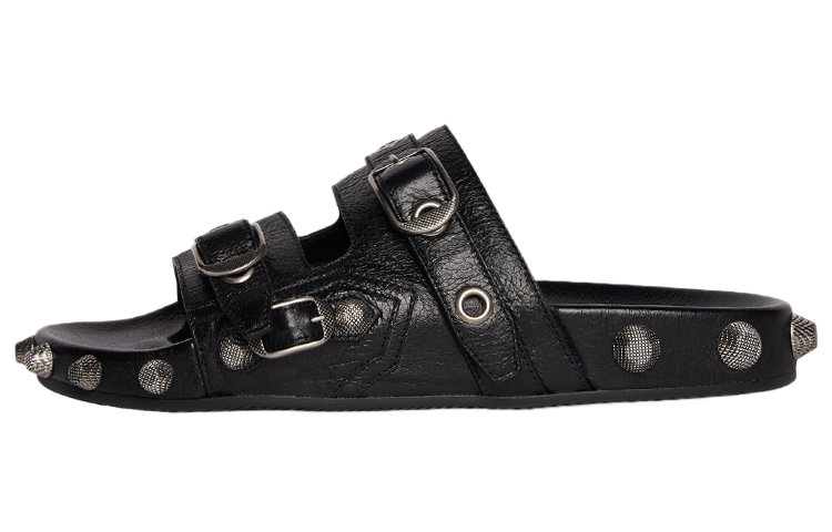 Balenciaga Cagole Sandals Black Women's