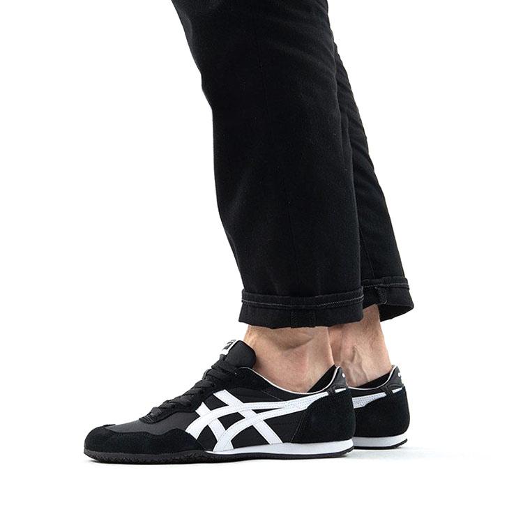 Onitsuka Tiger Serrano Black White купить в интернет-магазине Yoocart с быстрой доставкой по России.