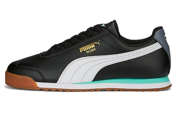 PUMA Roma Basic Plus 'Black White Mint'