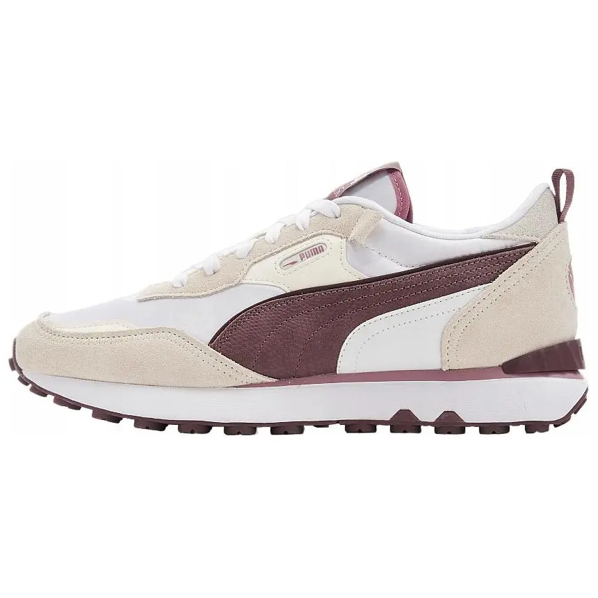 PUMA Rider FV Breathable And Lightweight Low Top Casual Shoes Women's Ecru