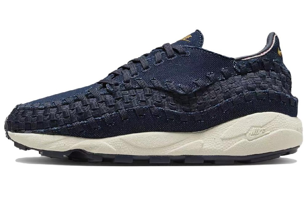 Nike Air Footscape Woven Raw Denim Obsidian Women's
