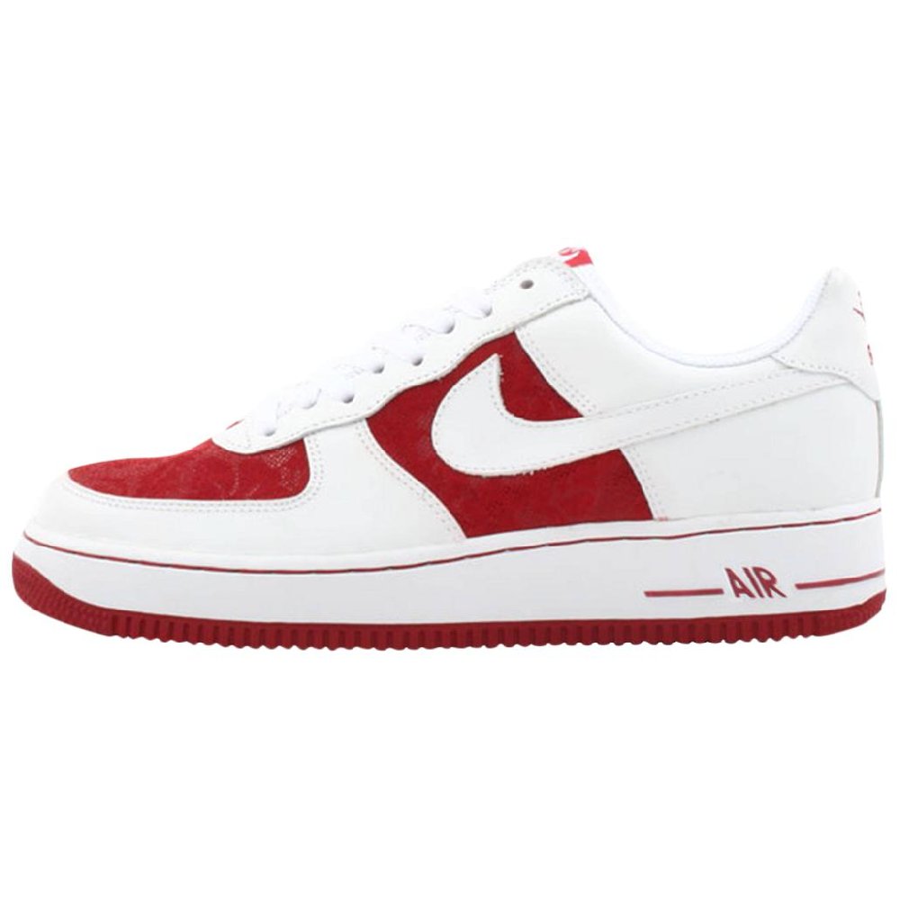 Nike Air Force 1 'White Red' Women's