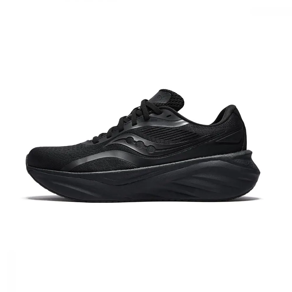 Saucony PHOENIX INFERNO Firebird 4 Cushioning Support Rebound Low Top Running Shoes Unisex Black