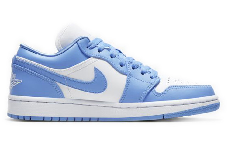 Jordan Air Jordan 1 Vintage Basketball Shoes Women's Low Top Blue/White купить в интернет-магазине Yoocart с быстрой доставкой по России.
