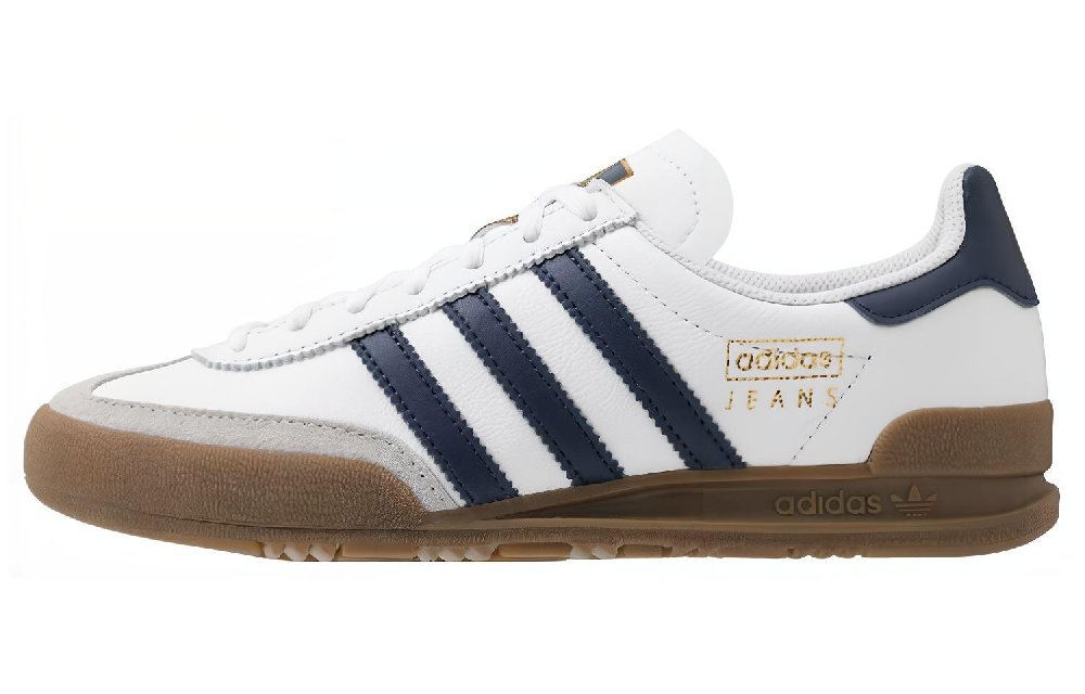 Adidas Jeans White Collegiate Navy Gum