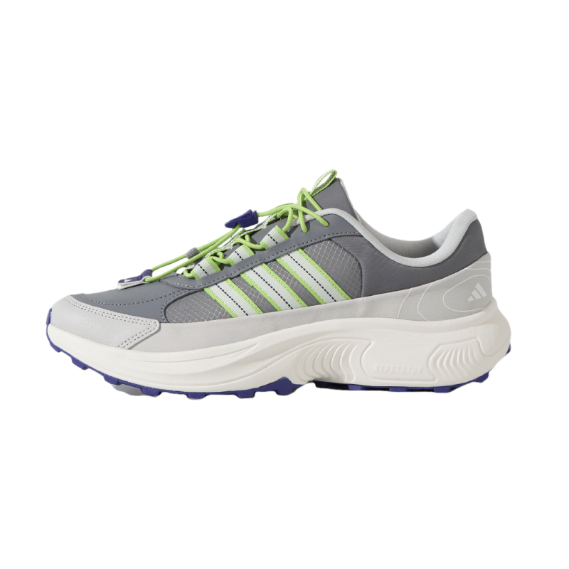 Adidas ROAM WANDER Anti-Slip Wear-Resistant Low-Top Casual Running Shoes Unisex Gray