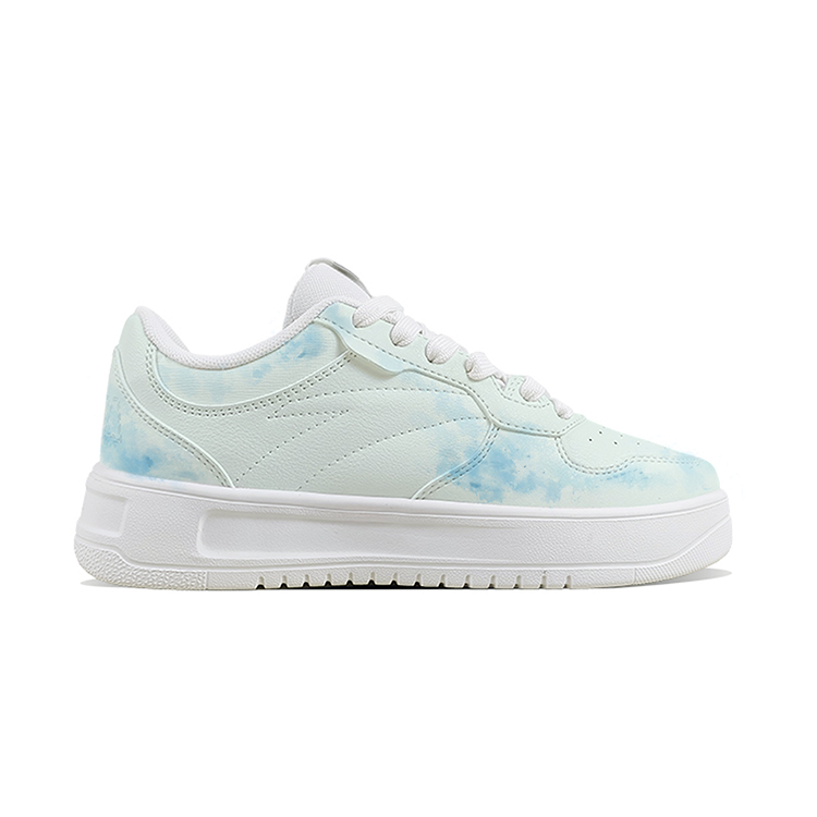 Anta Relaxed Slip Resistant Shock Absorbers With Abrasion Resistant Properties Low Top Skateboard Shoes Unisex Cyan купить в интернет-магазине Yoocart с быстрой доставкой по России.
