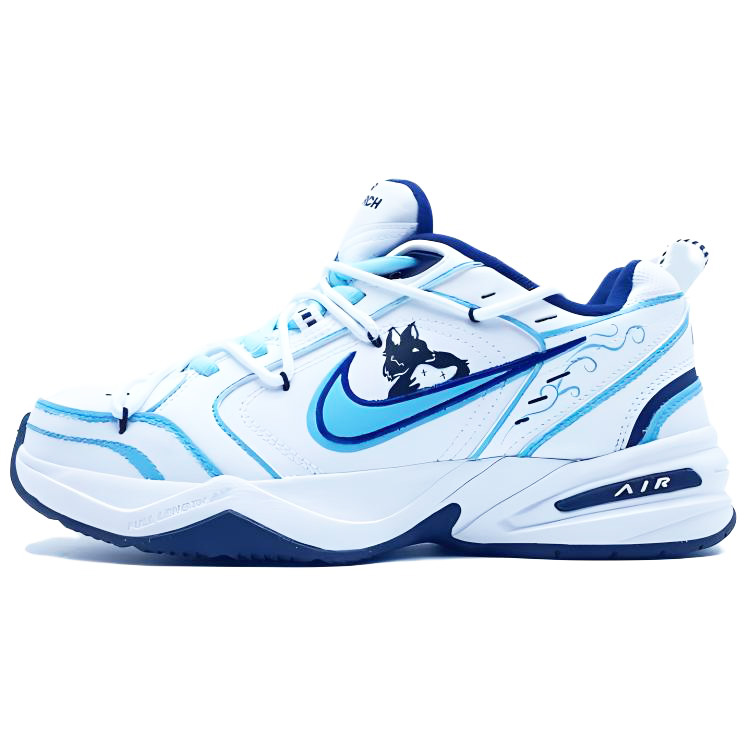 Nike Air Monarch 4 Chunky Sneakers Unisex Low-Top Black