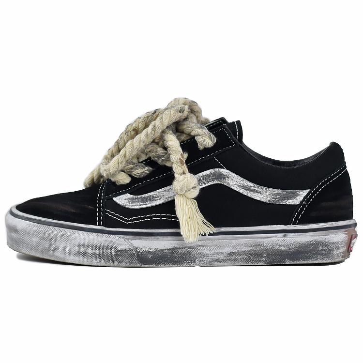 Vans Old Skool Skateboard Shoes Unisex Low-Top Black White
